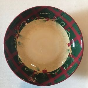 Certified International Patricia Brubaker Large Holiday Serving Bowl 13.…